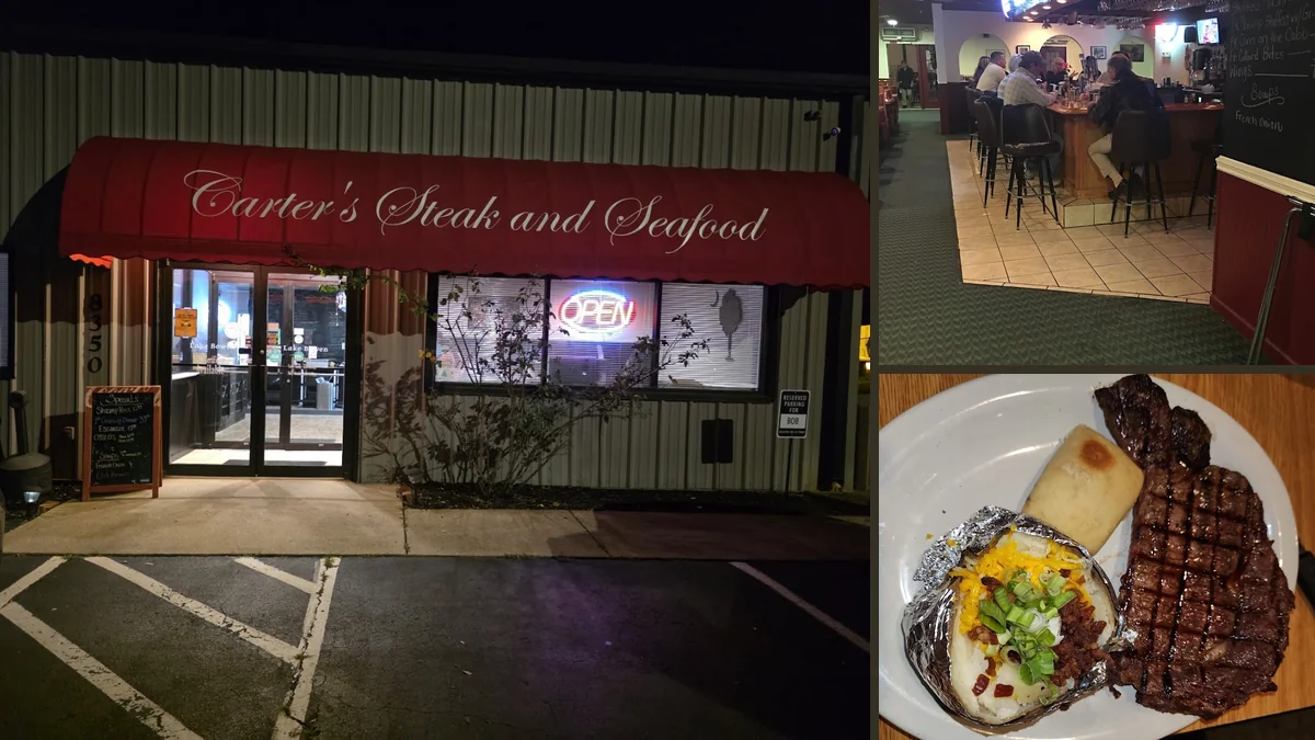 Steak and Seafood in Inman