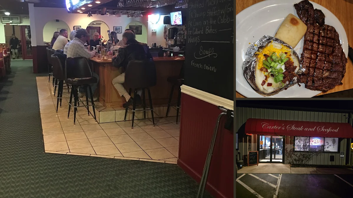 Steak and Seafood in Inman