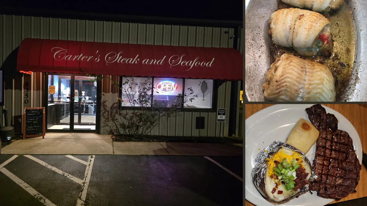 Steak and Seafood in Inman